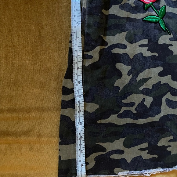 ASOS camouflage patch culottes size 2-4 - Picture 10 of 13